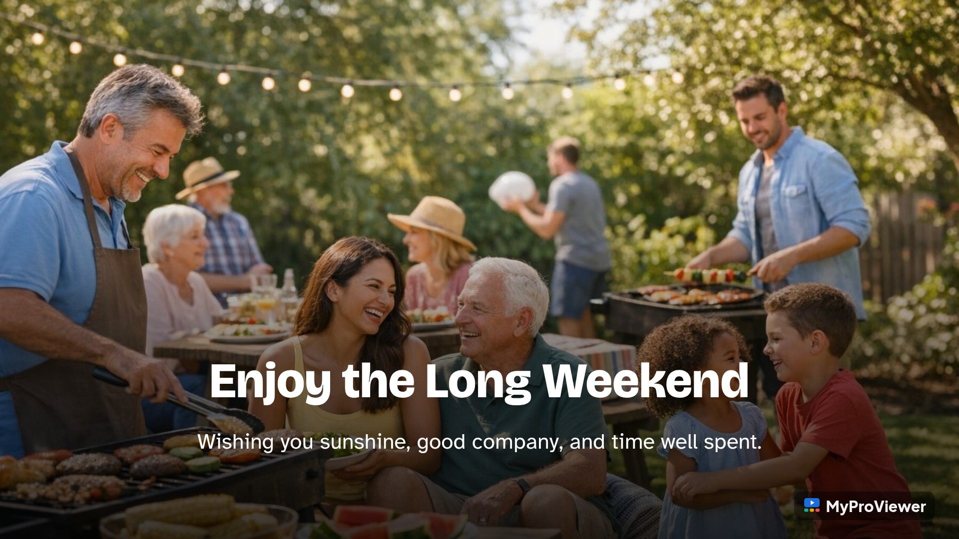 Enjoy the Long Weekend