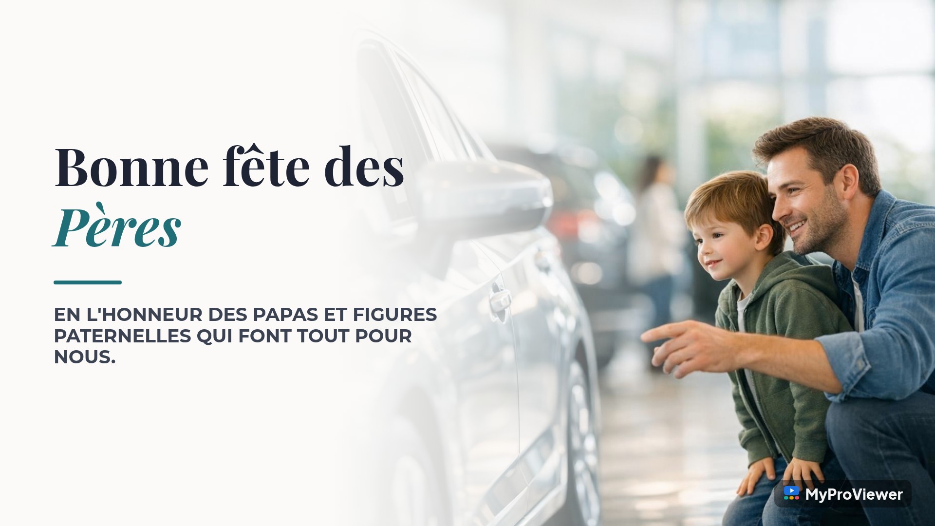 Bonne fête des Pères