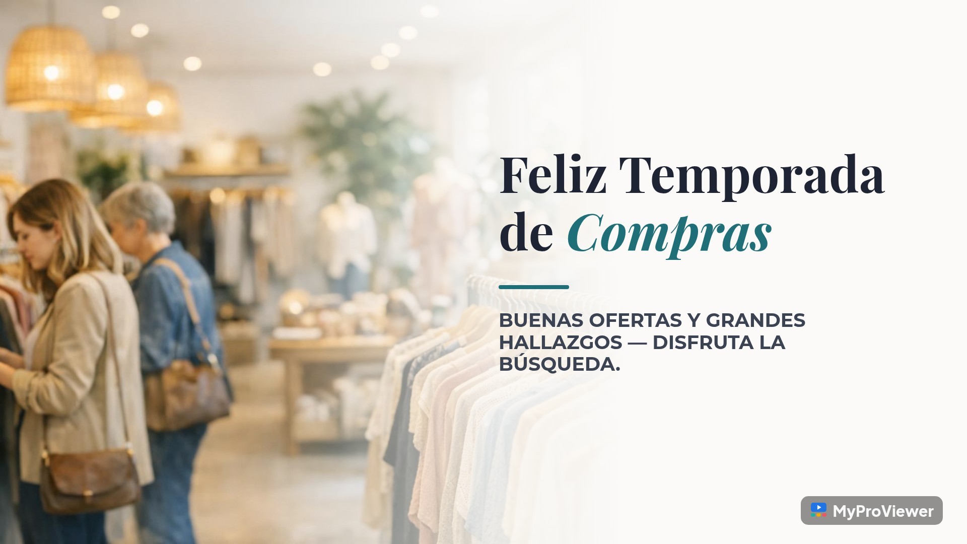 Feliz Temporada de Compras