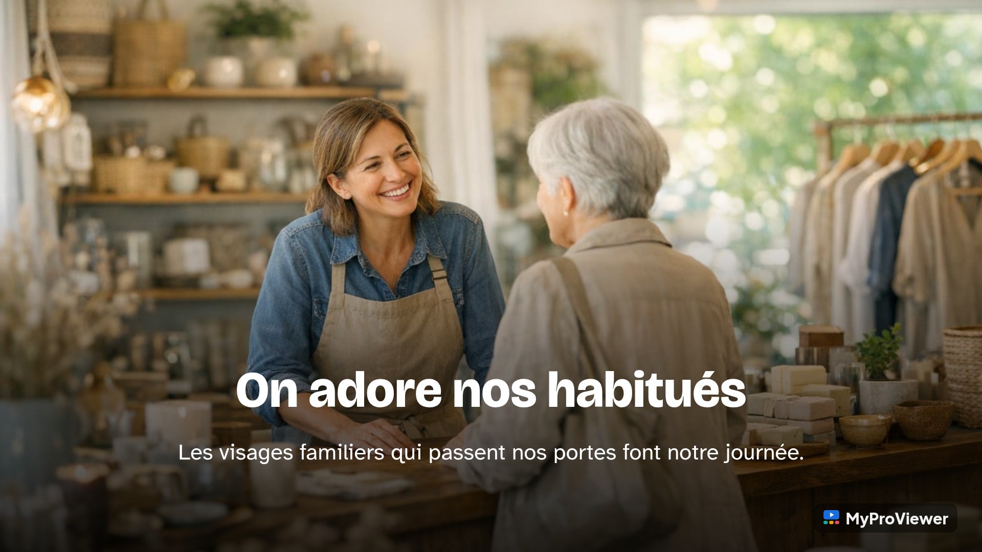 On adore nos habitués