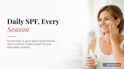 Daily SPF, every season