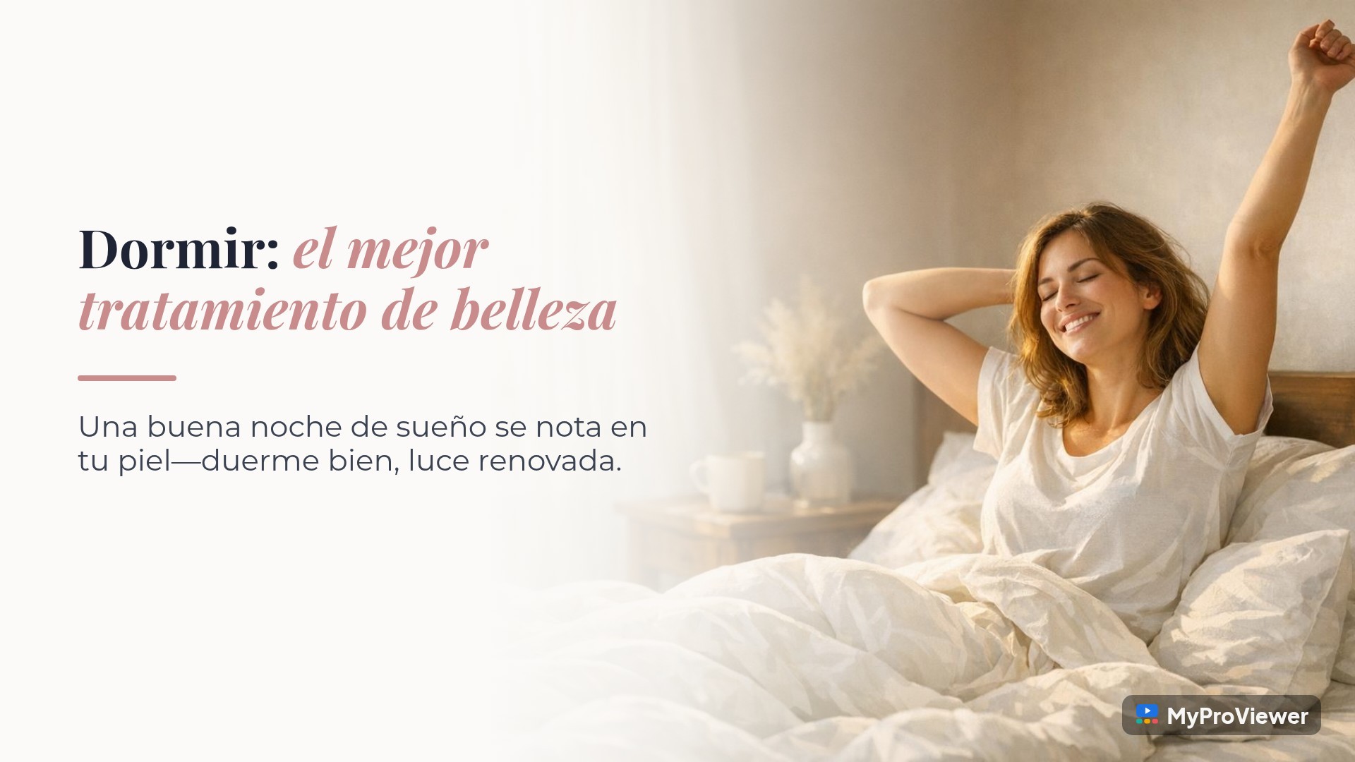 Dormir: el mejor tratamiento de belleza