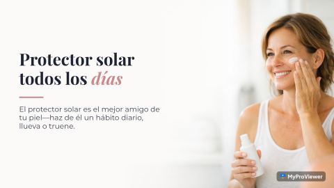 Protector solar todos los días