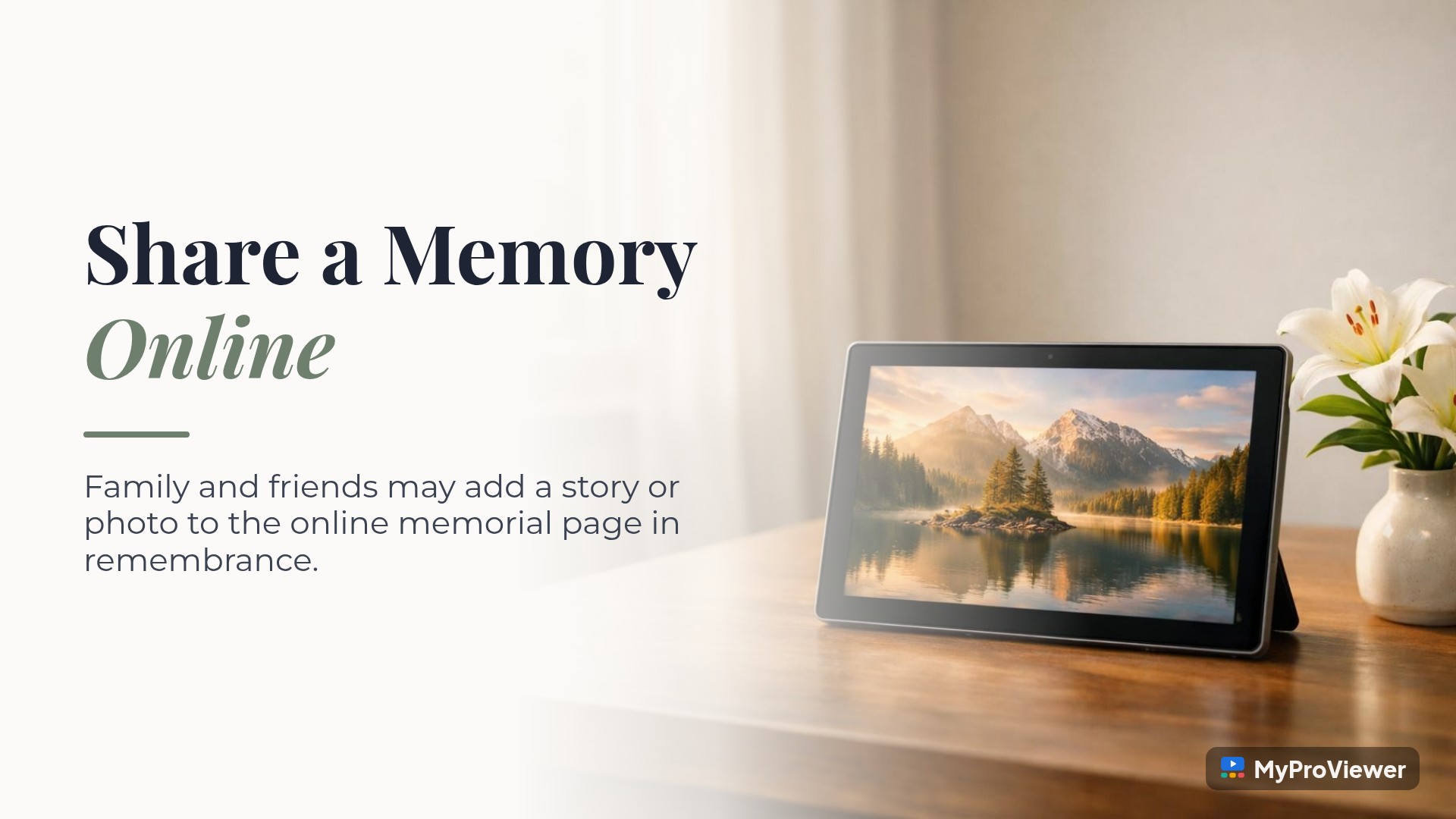 Share a Memory Online