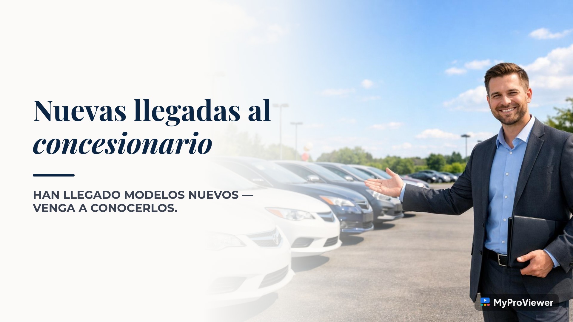 Nuevas llegadas al concesionario