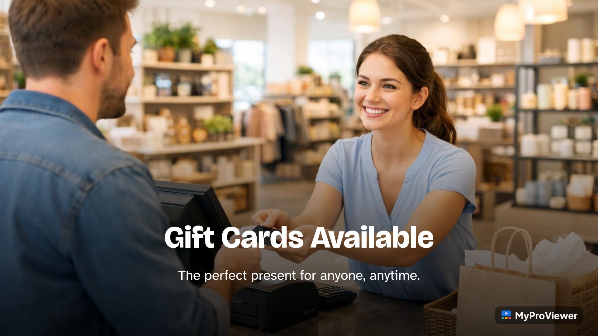 Gift Cards Available
