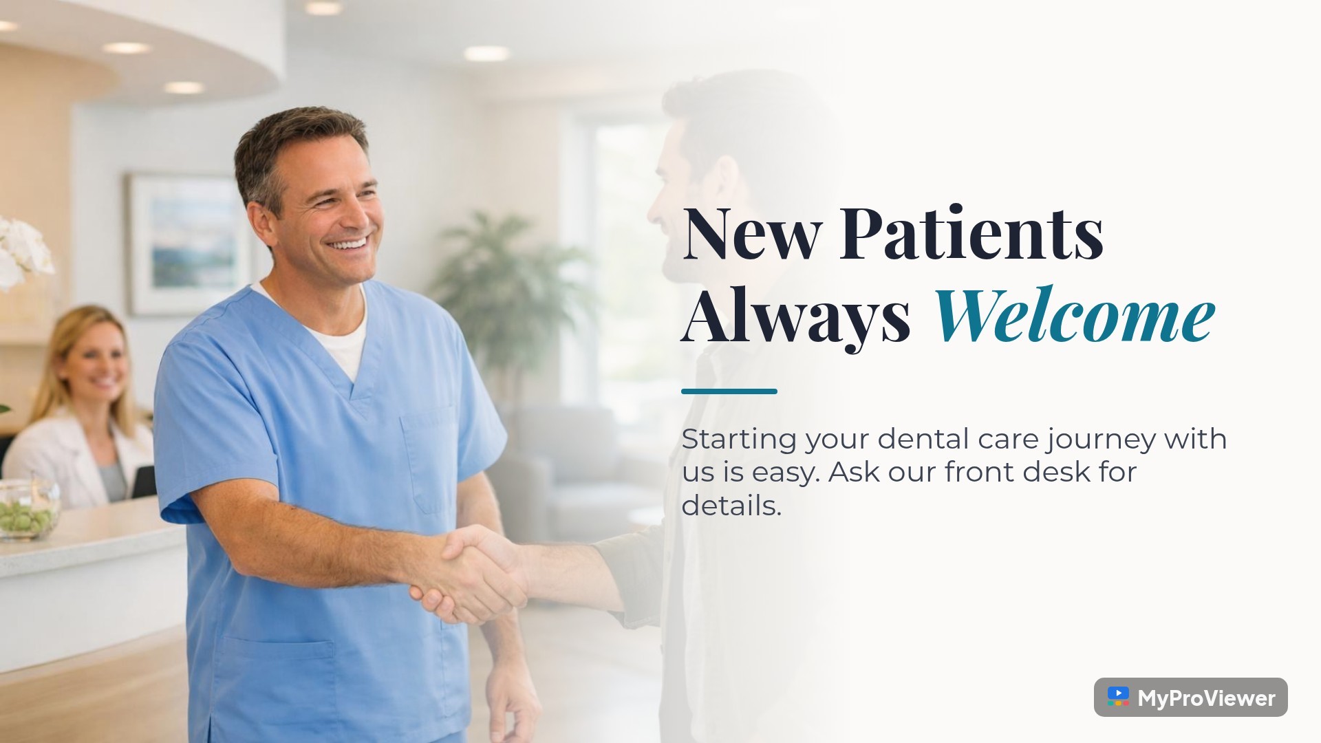 New Patients Always Welcome