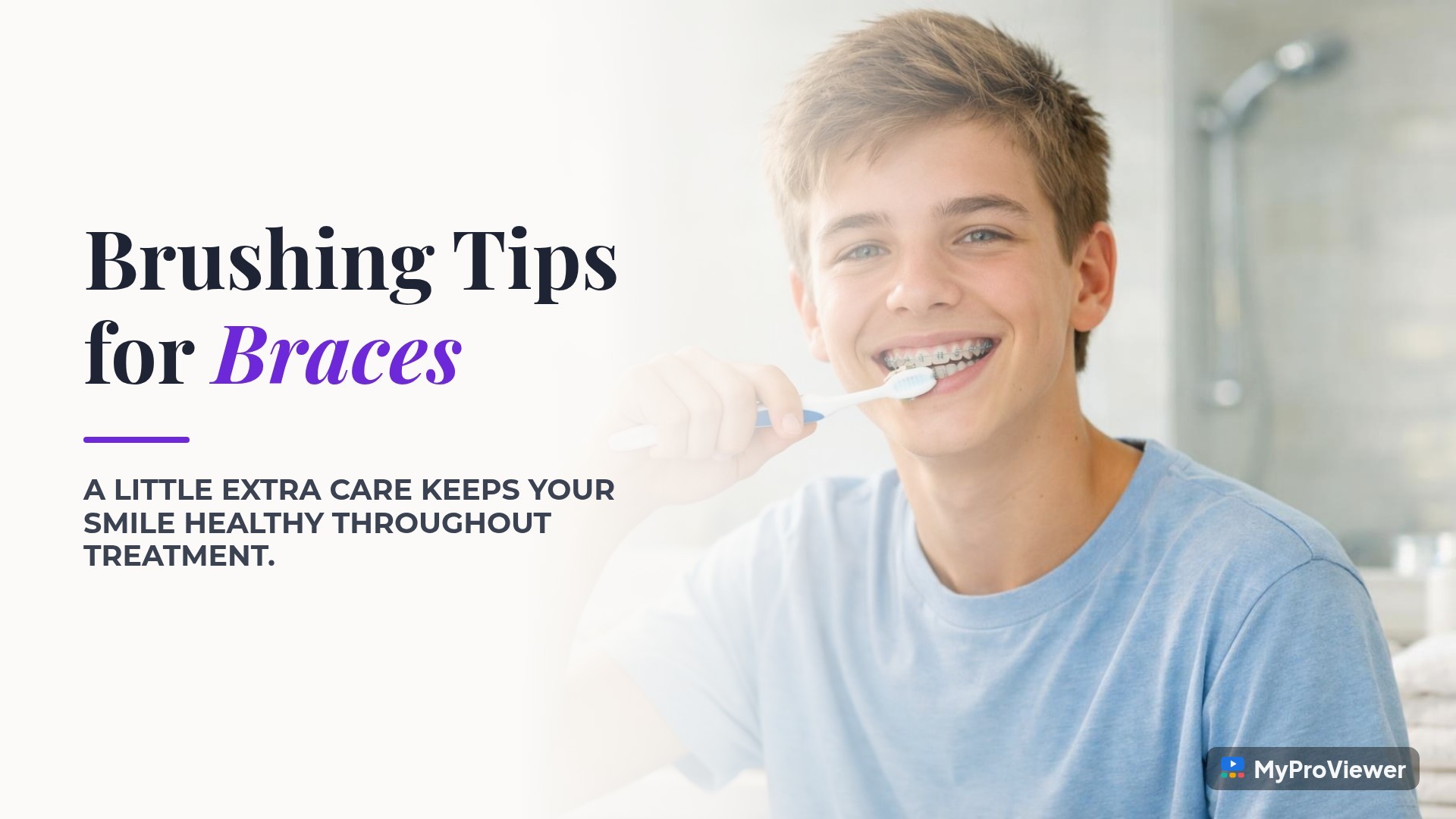 Brushing Tips for Braces