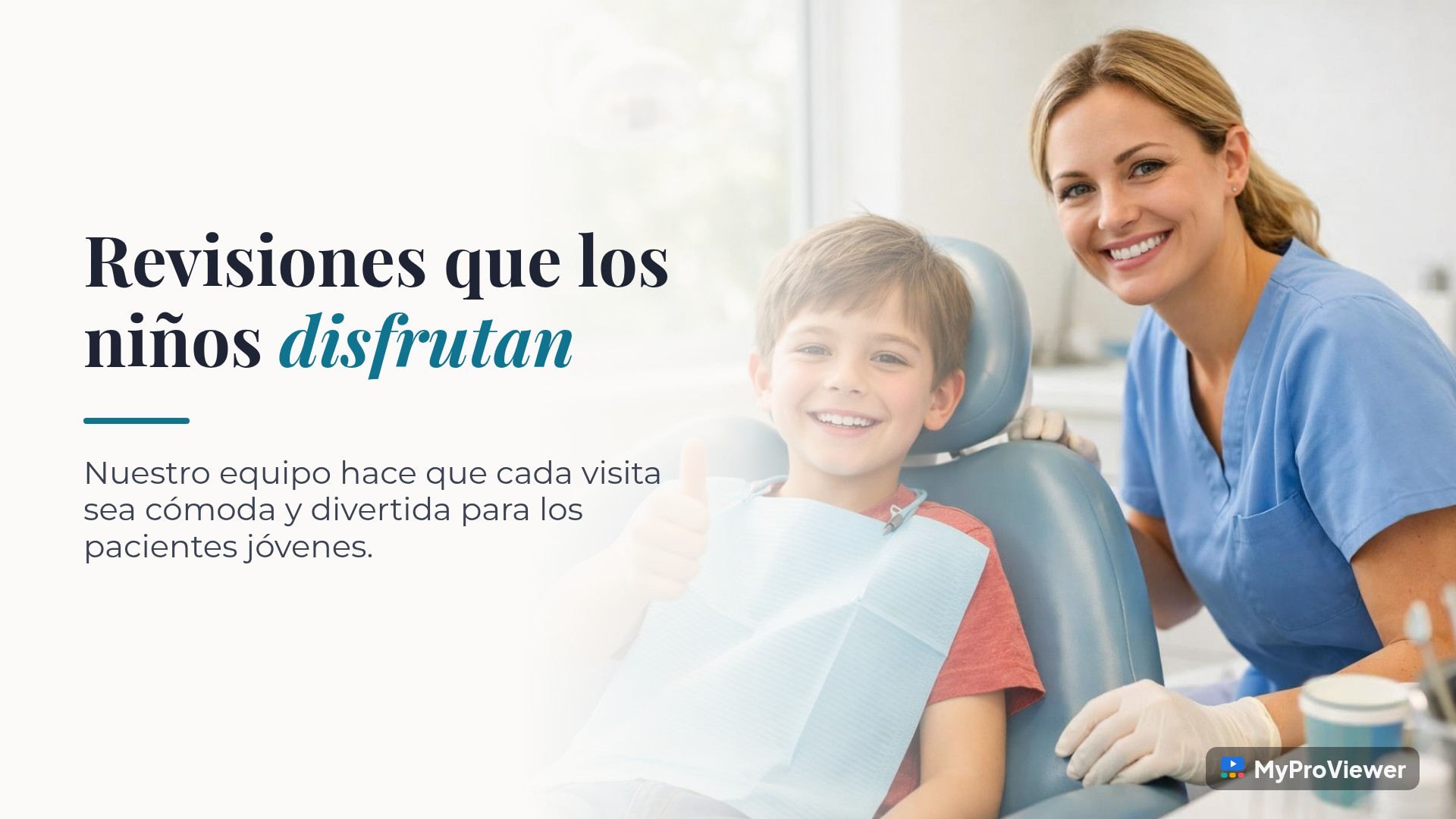Revisiones que los niños disfrutan