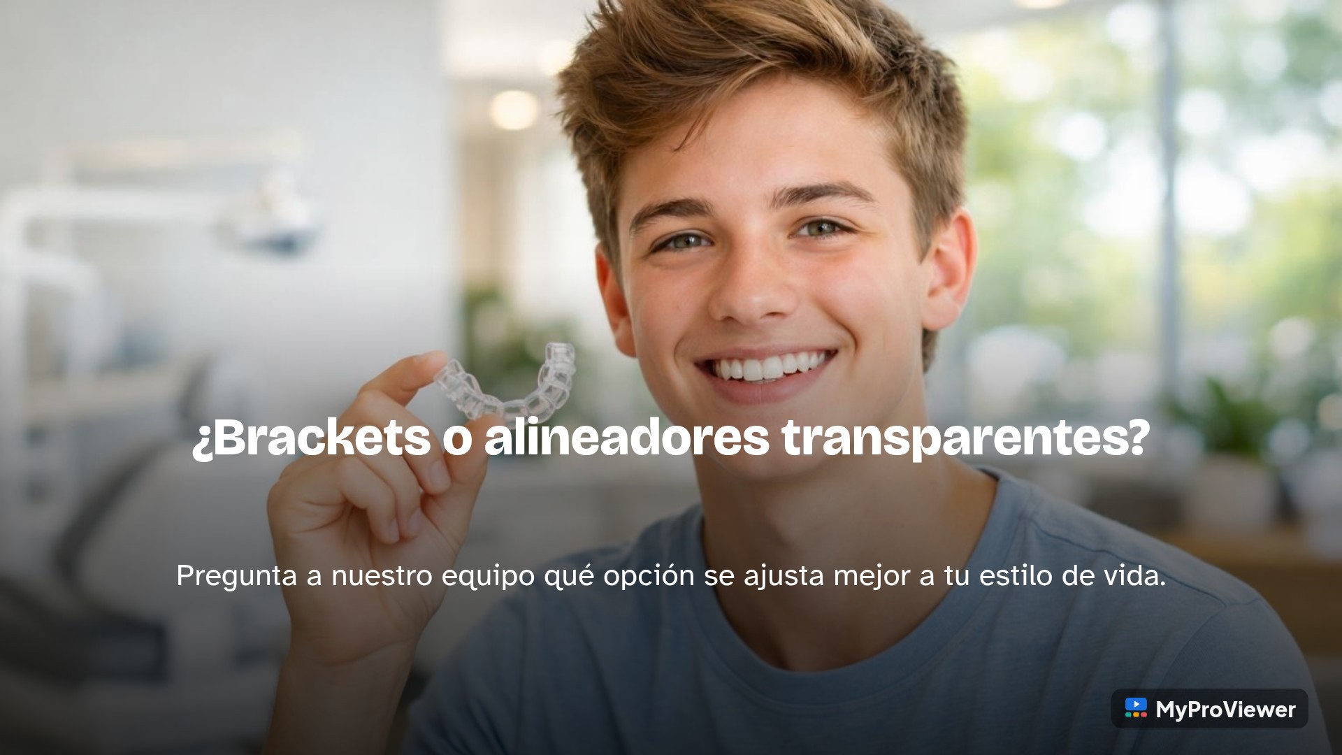 ¿Brackets o alineadores transparentes?