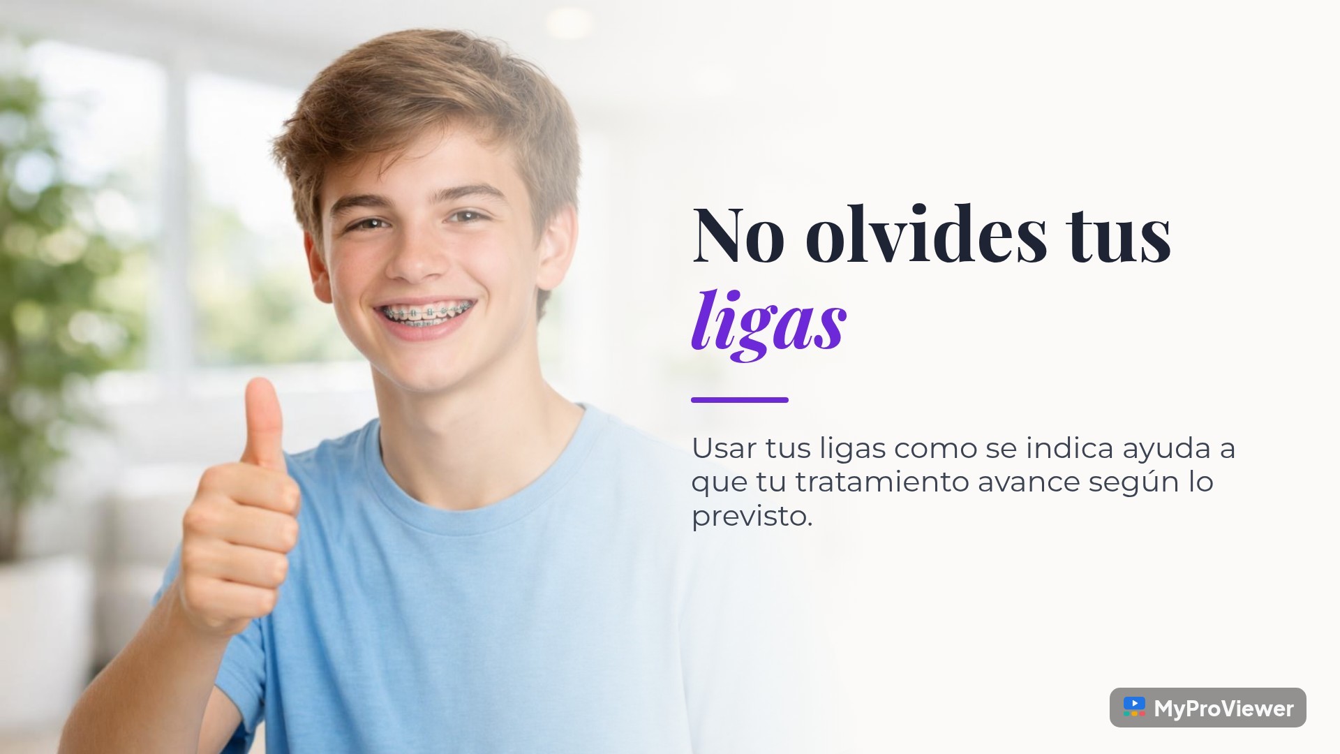 No olvides tus ligas